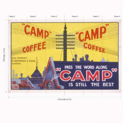 Camp Coffee Mural