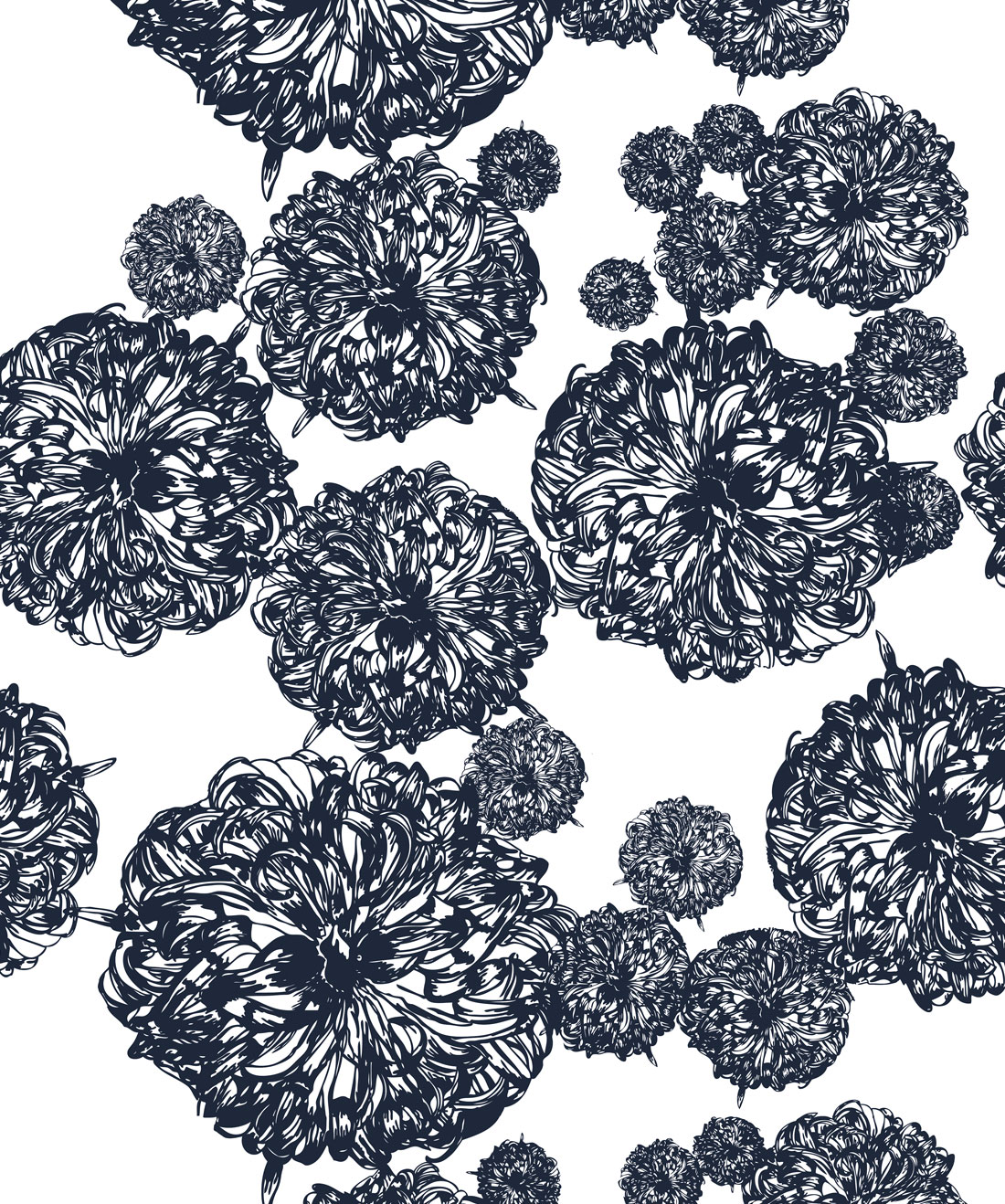 Thirteen O’clock Wallpaper • Ella & Sofia • Swatch