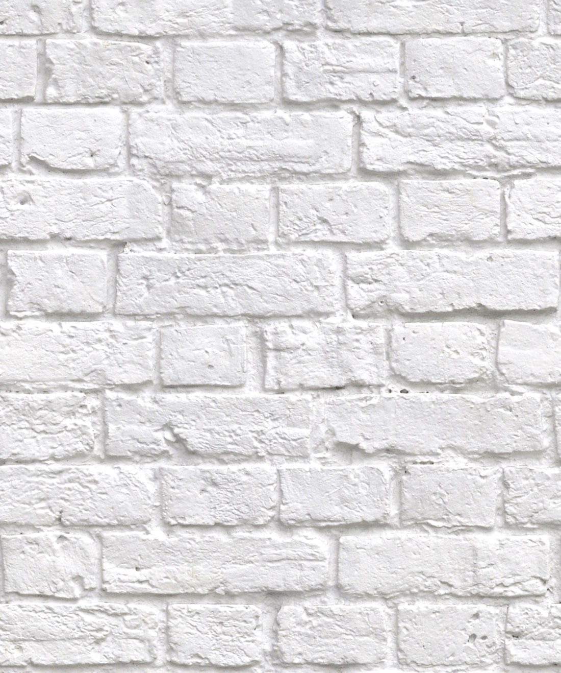 Soft White Bricks Wallpaper • Kemra • Swatch