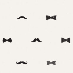 Bow Ties & Mustaches Wallpaper