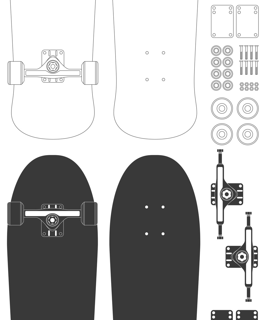 Skate or Die Wallpaper • Muffin & Mani • Swatch