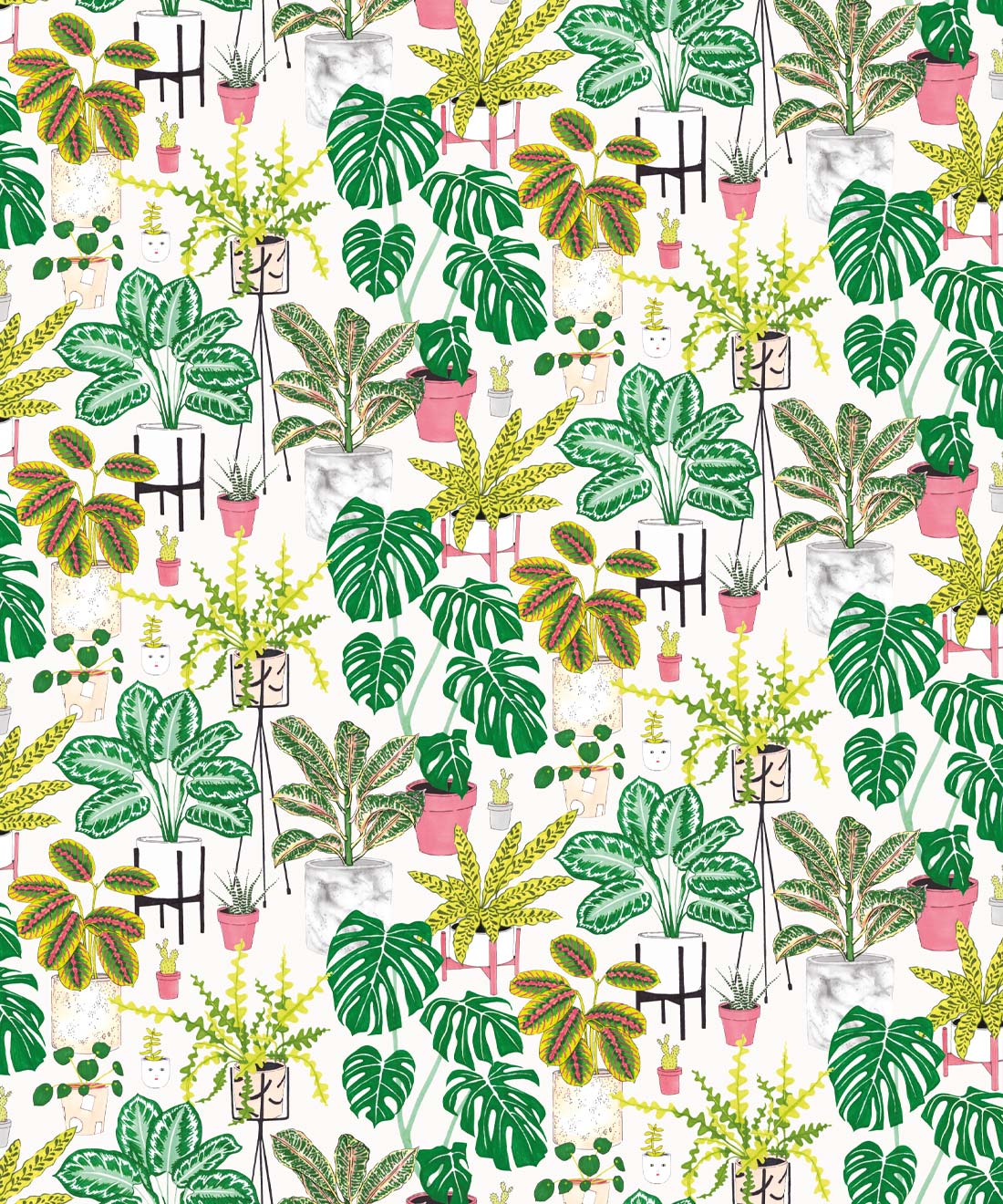 Wallpaper-Republic-HousePlants-Green-1