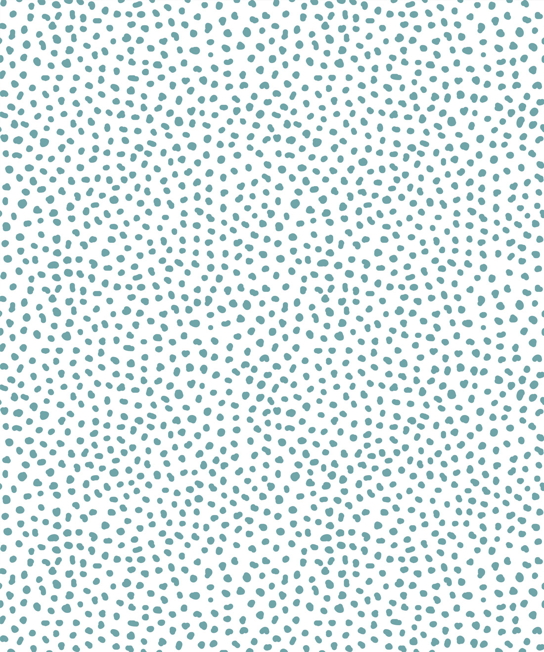 Huddy's Dots Wallpaper • Wallpaper Republic • Teal • Swatch