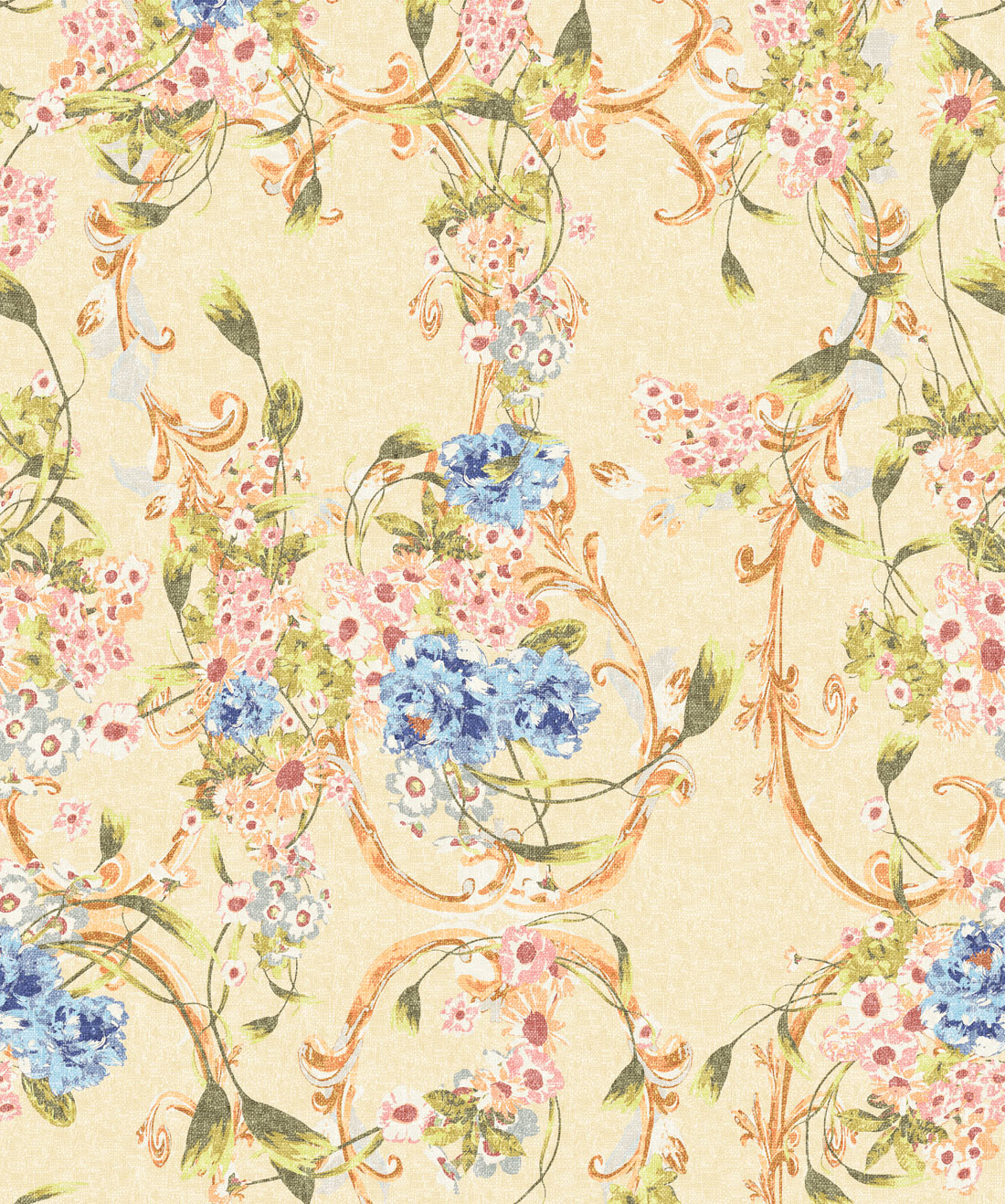 Dashwood Wallpaper • Sixhands • Chateau • Swatch