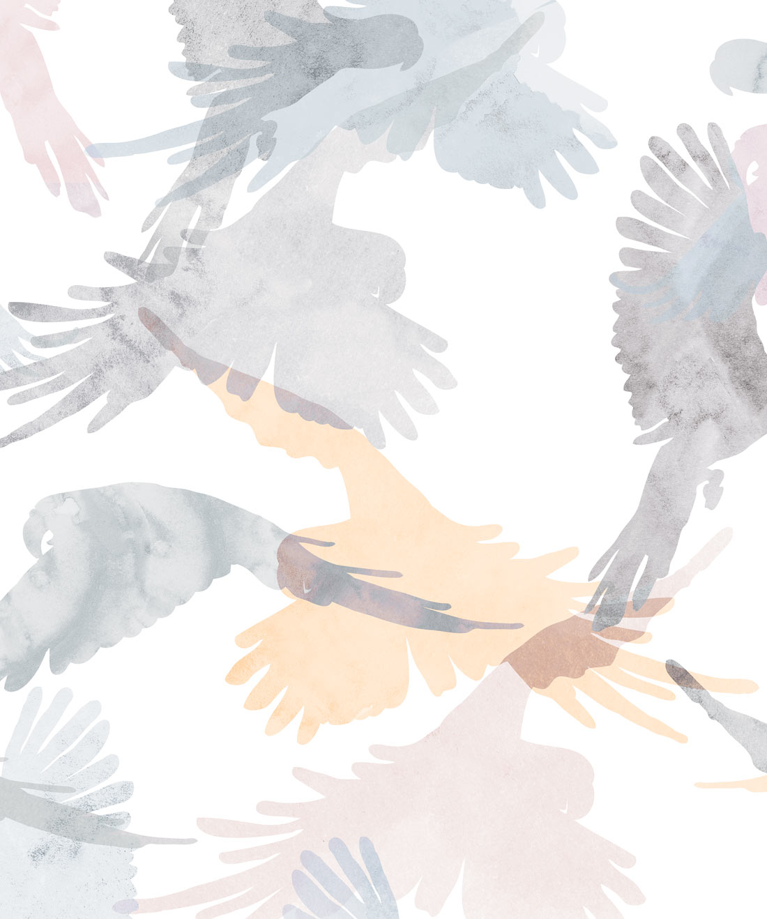Lorikeets Wallpaper • Sixhands • Saltwater • Swatch