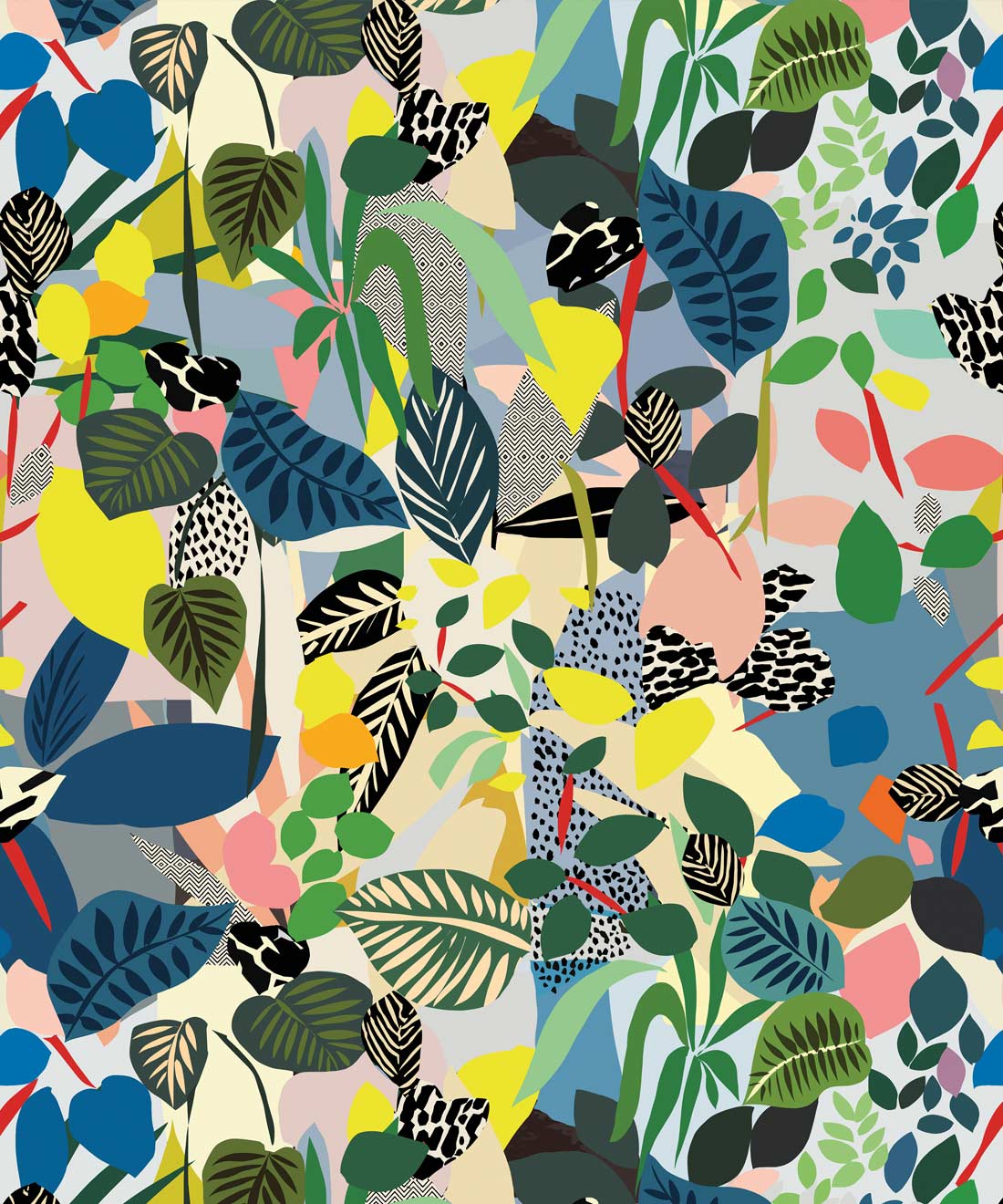 Hockney Wallpaper • Wallpaper Republic • Swatch