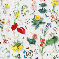 Jolie Wallpaper • Floral Wallpaper • Mint • Swatch