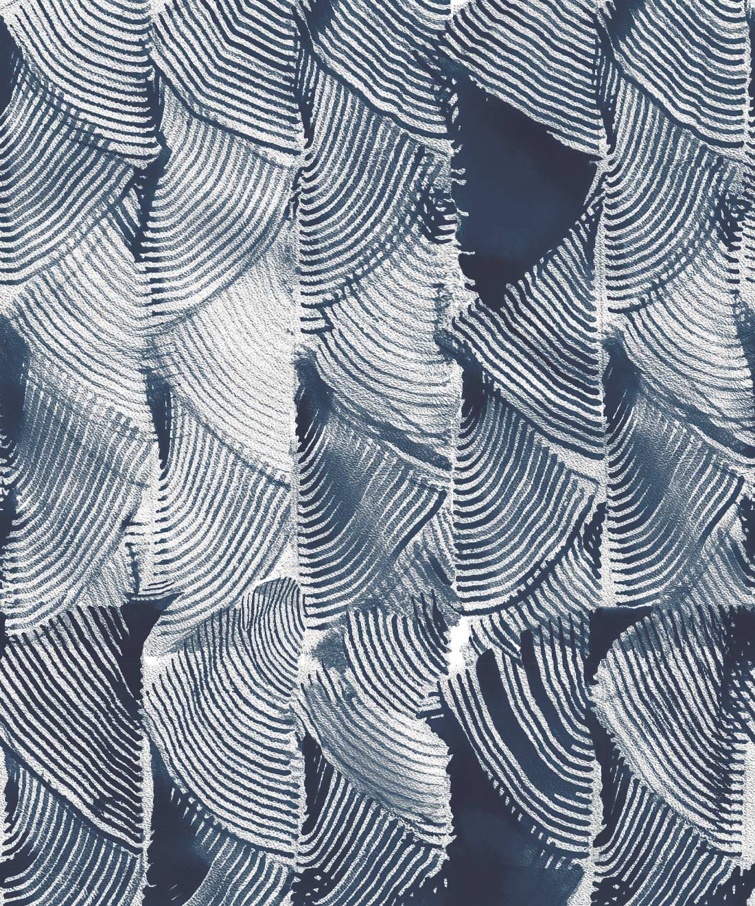 Tassel Fern Wallpaper • Shibori • Swatch