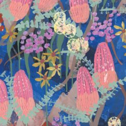 Garden Song Wallpaper • Tiff Manuell • Colorful Floral Wallpaper • Swatch