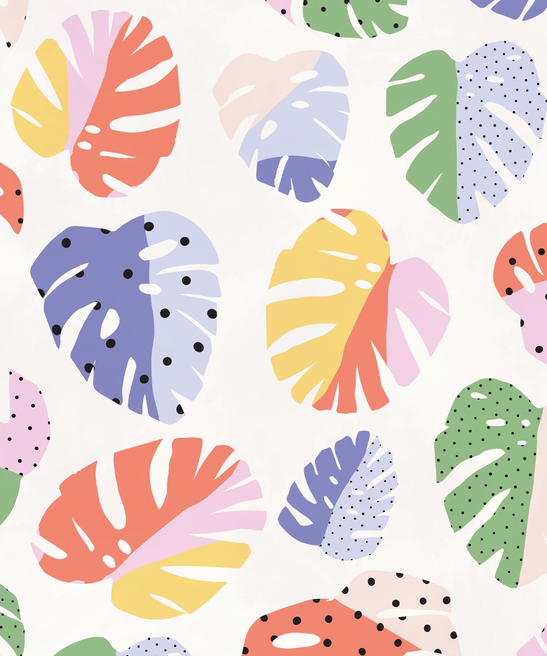 Fruity Monstera Wallpaper • Brook Gossen • Swatch