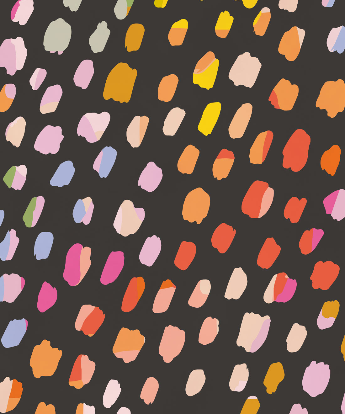 Rainbow Cheetah Wallpaper • Brook Gossen • Black • Swatch