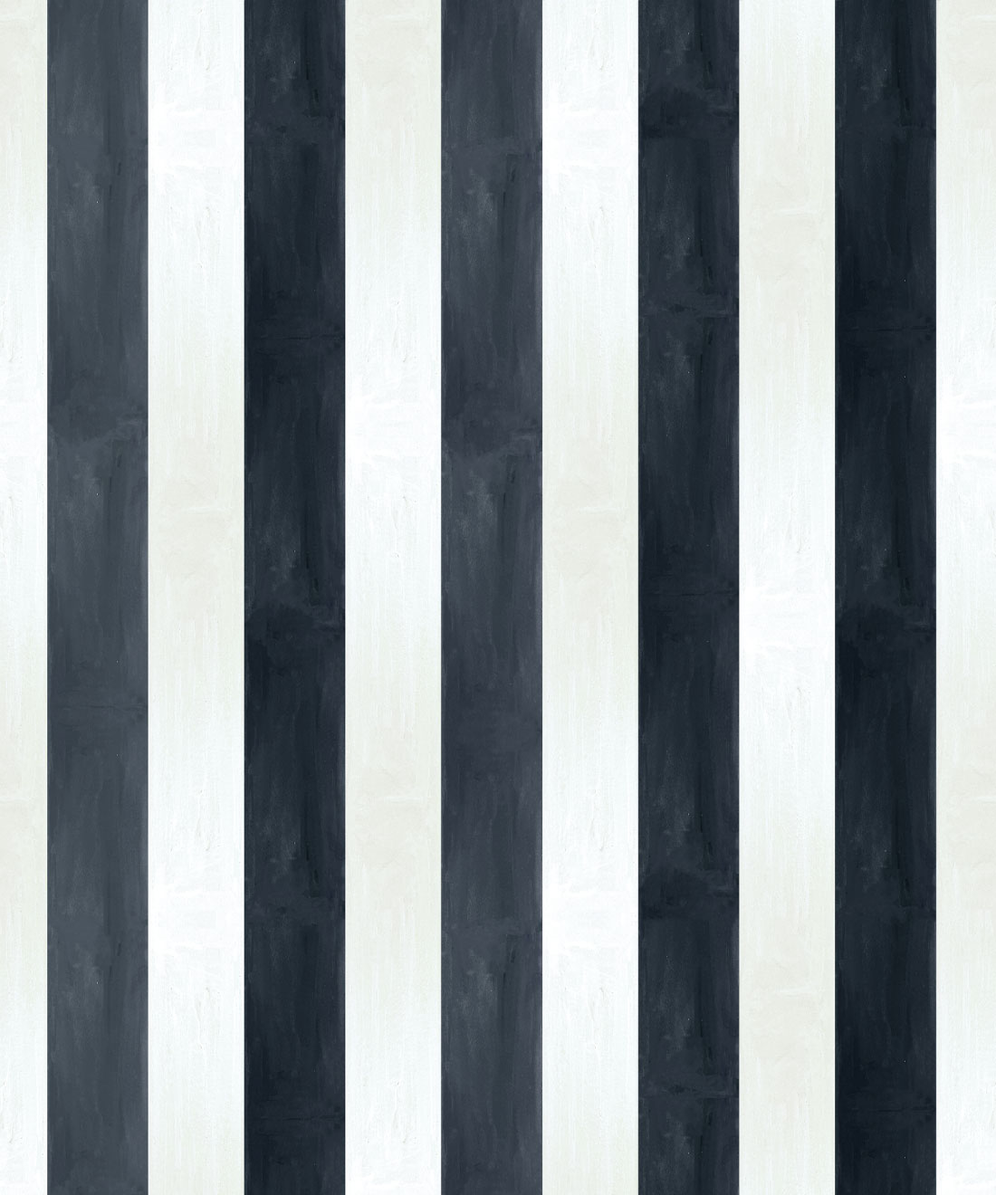 Fresco Stripe Wallpaper • Bethany Linz • Charcoal • Swatch