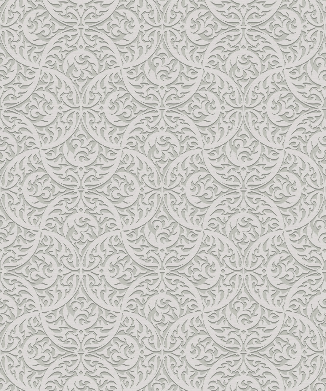 Butan Wallpaper • Kingdom Home • Bone • Swatch