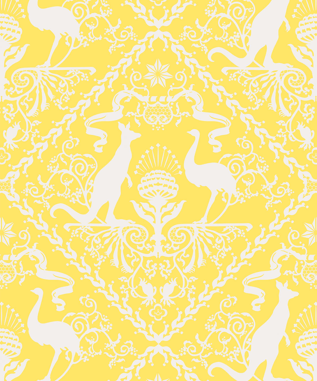 In Australia We Trust Wallpaper • Kingdom Home • Sunshine • Swatch