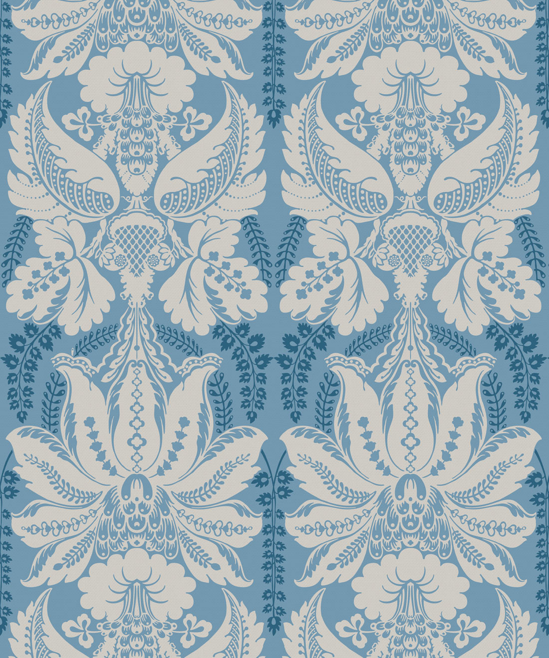 Windsor Wallpaper • Kingdom Home • Wedgewood • Swatch