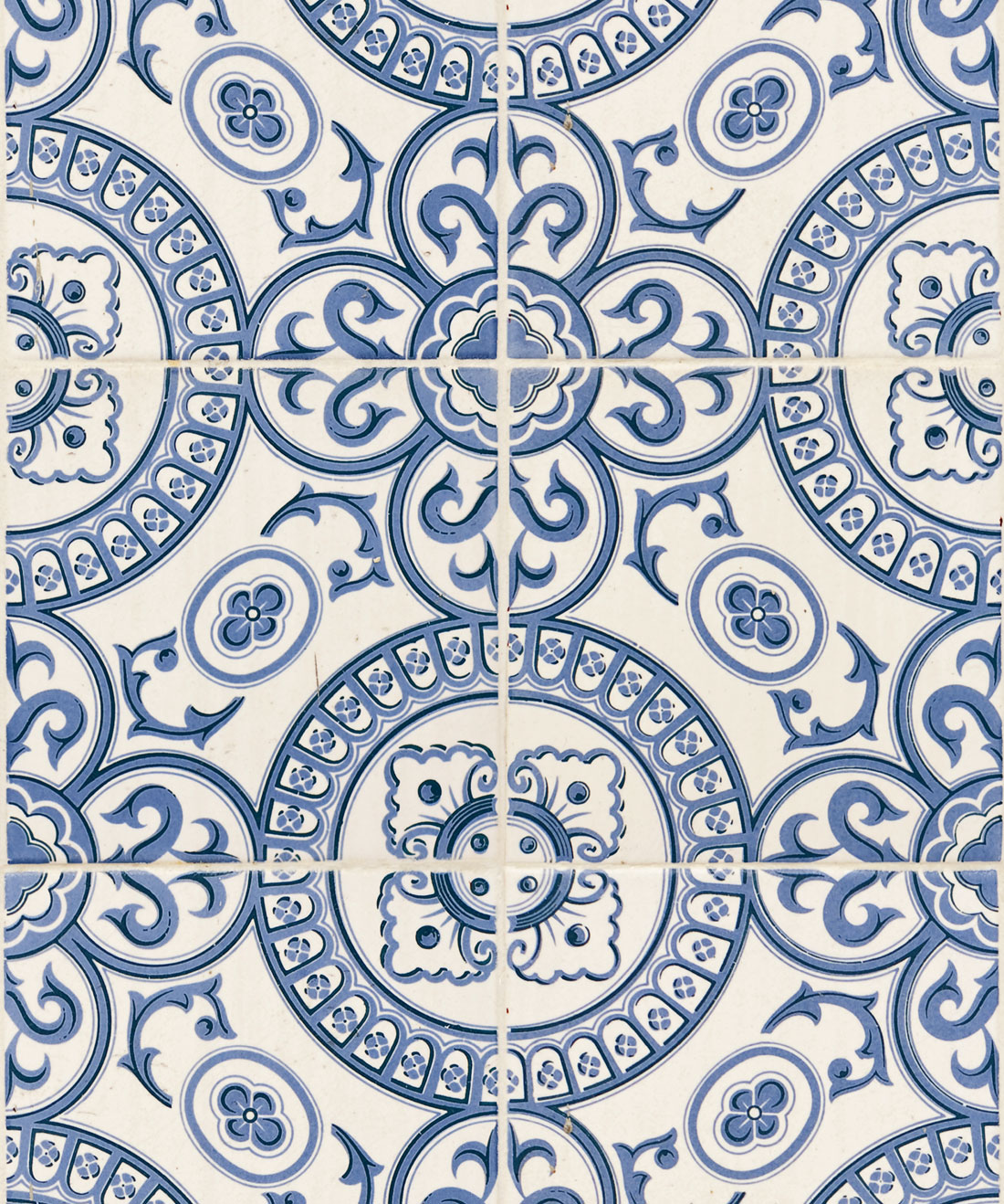 Heritage Tiles Wallpaper • Kemra • Original • Swatch