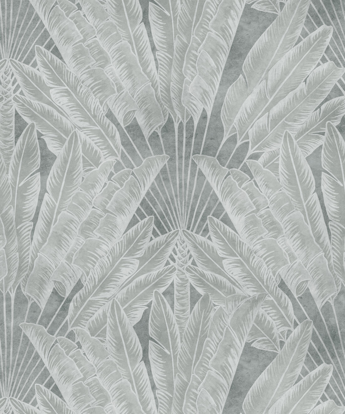 Travelers Palm Wallpaper • Bethany Linz • Stone • Swatch