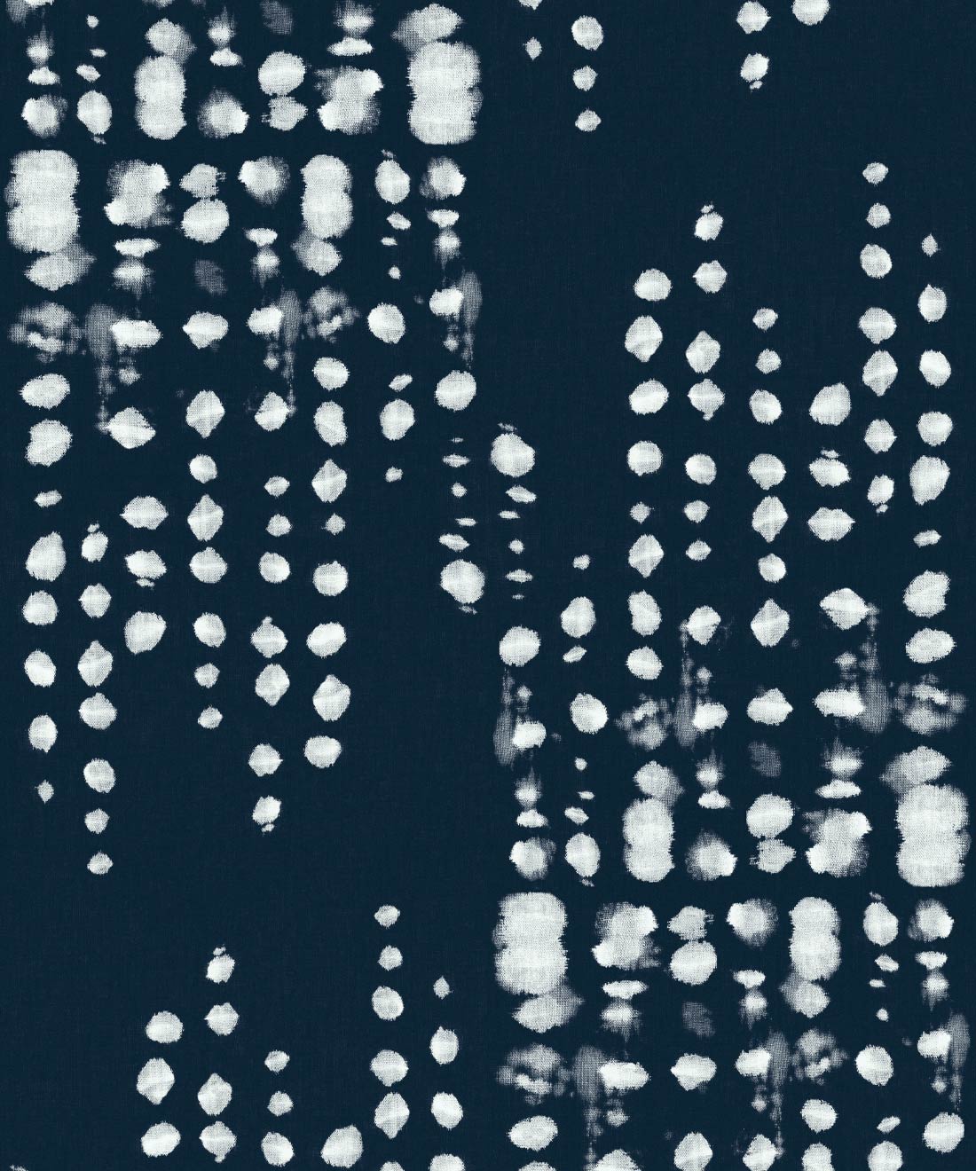 Love Note Wallpaper • Shibori • Indigo Reversed • Swatch