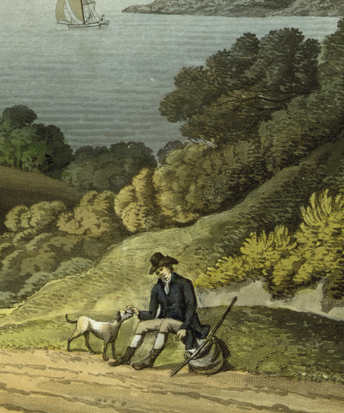 English Landscape Mural • Bethany Linz • Original • Swatch
