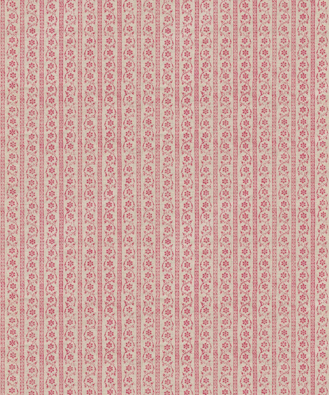 Daisy Chain Wallpaper • Cassandra Harper • Poppy Natural • Swatch