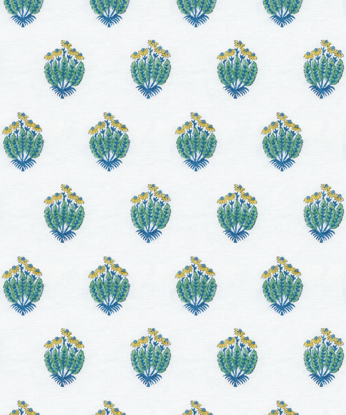 Buti Wallpaper • Cassandra Harper • Green Ivory • Swatch