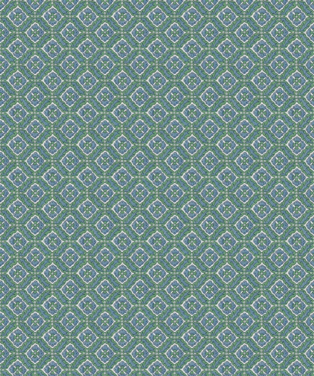 Istanbul Wallpaper • Cassandra Harper • Green Sky Ivory • Swatch