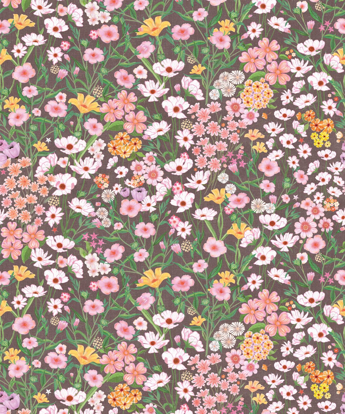 Barney's Fields Wallpaper • La Semilla Casa • New Earth • Swatch