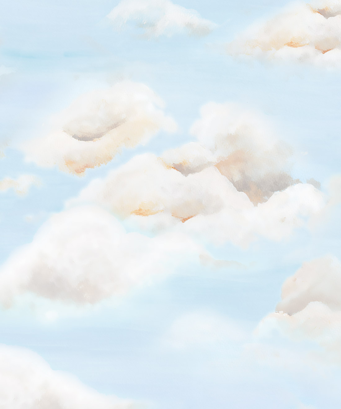 Heavenly Wallpaper • Milton & King Studio • Light • Swatch