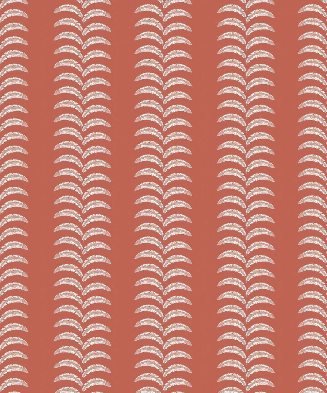 Travelling Vine Wallpaper • Maeve Oliver • Ginger Spice • Swatch