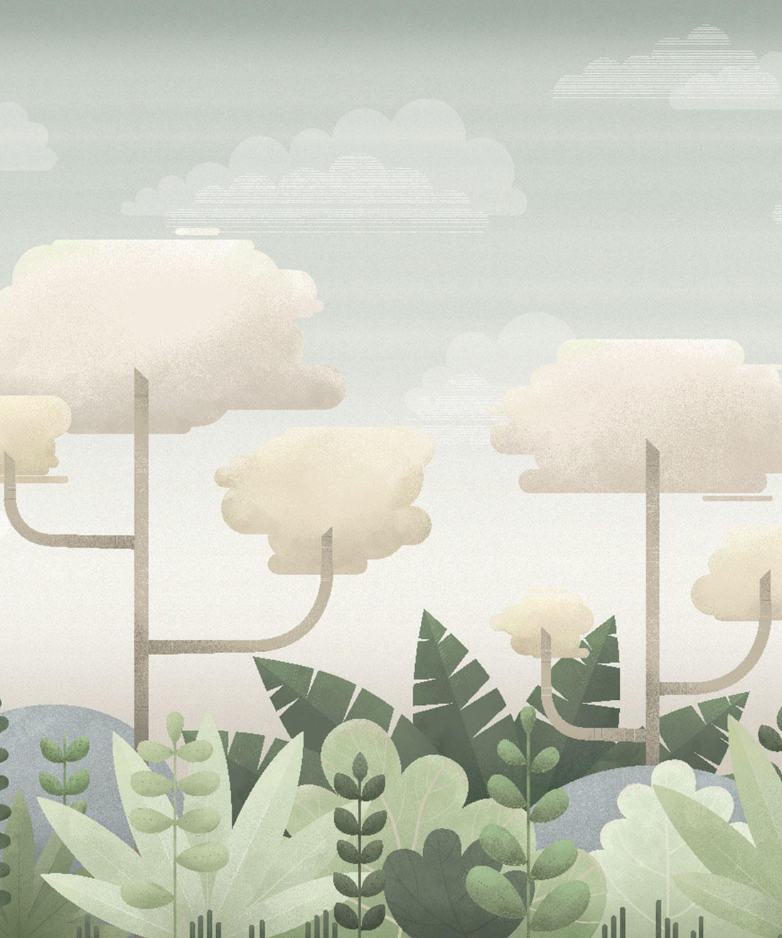 Jungle Mural • Wallpaper Republic • Original • Swatch