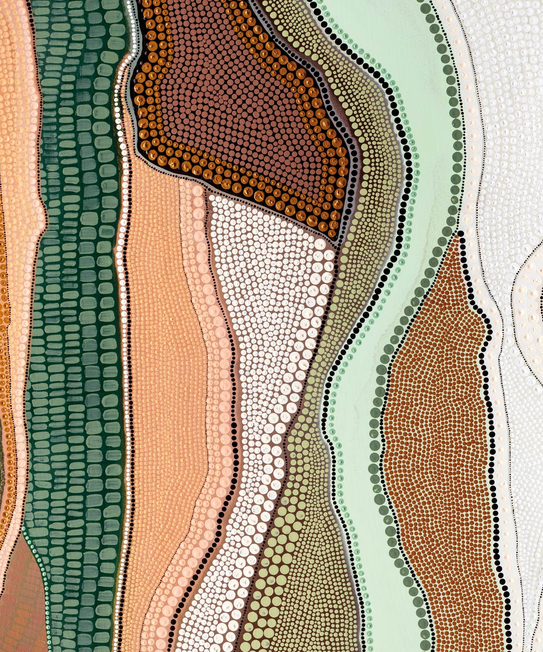 Werrgalji Mural • Emro • Swatch