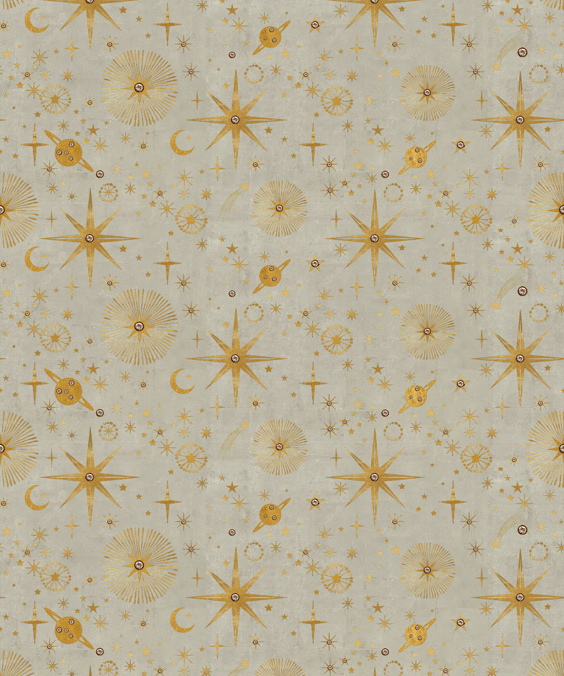 The Milky Way Wallpaper • Bethany Linz • Beige • Swatch
