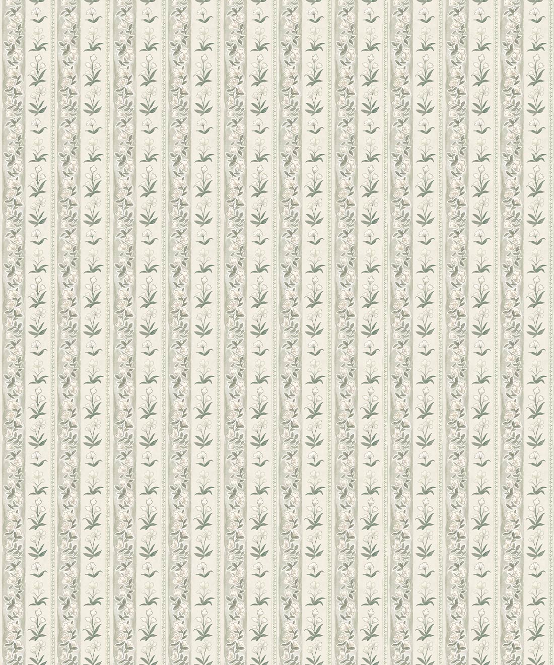 Garland Wallpaper • Milton & King Studio • Linen • Swatch