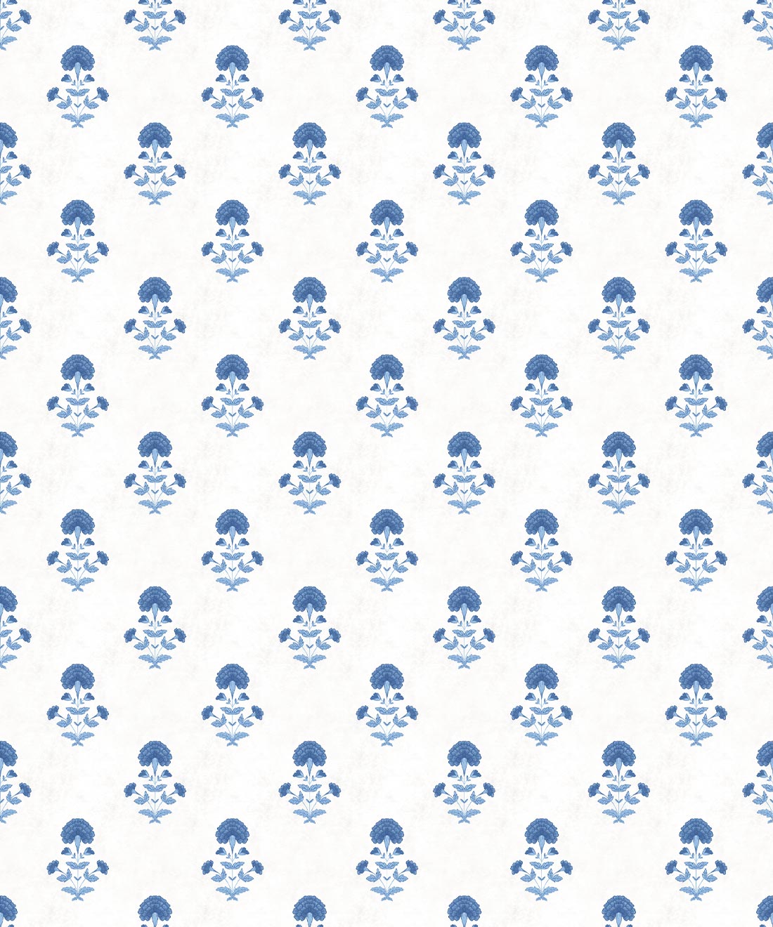 Marigold Wallpaper • Milton & King Studio • Sapphire • Swatch