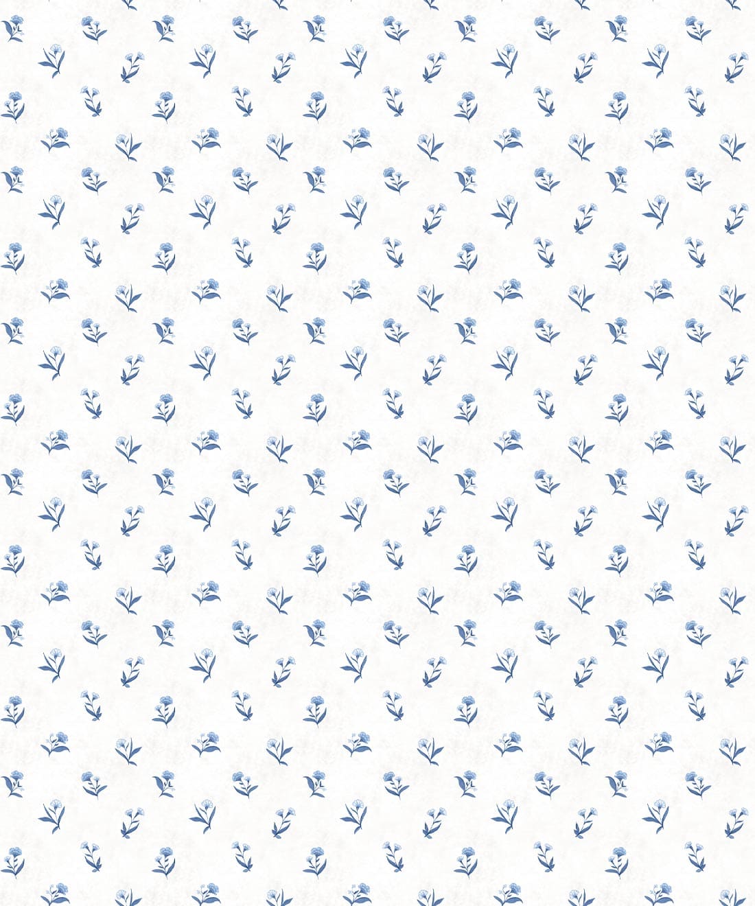 Posey Wallpaper • Milton & King Studio • Sapphire • Swatch