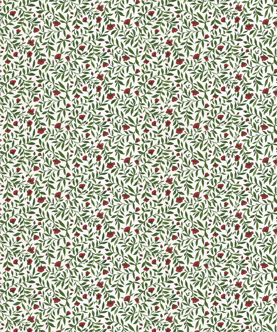 Wild Violet Wallpaper • Milton & King Studio • Ruby • Swatch
