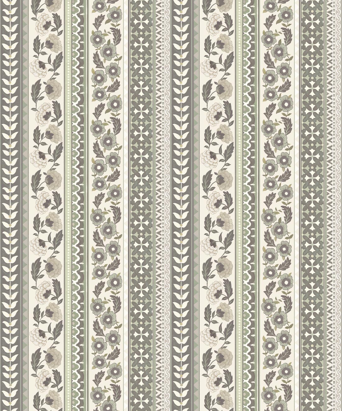 Ribbon Wallpaper • Milton & King Studio • Linen • Swatch