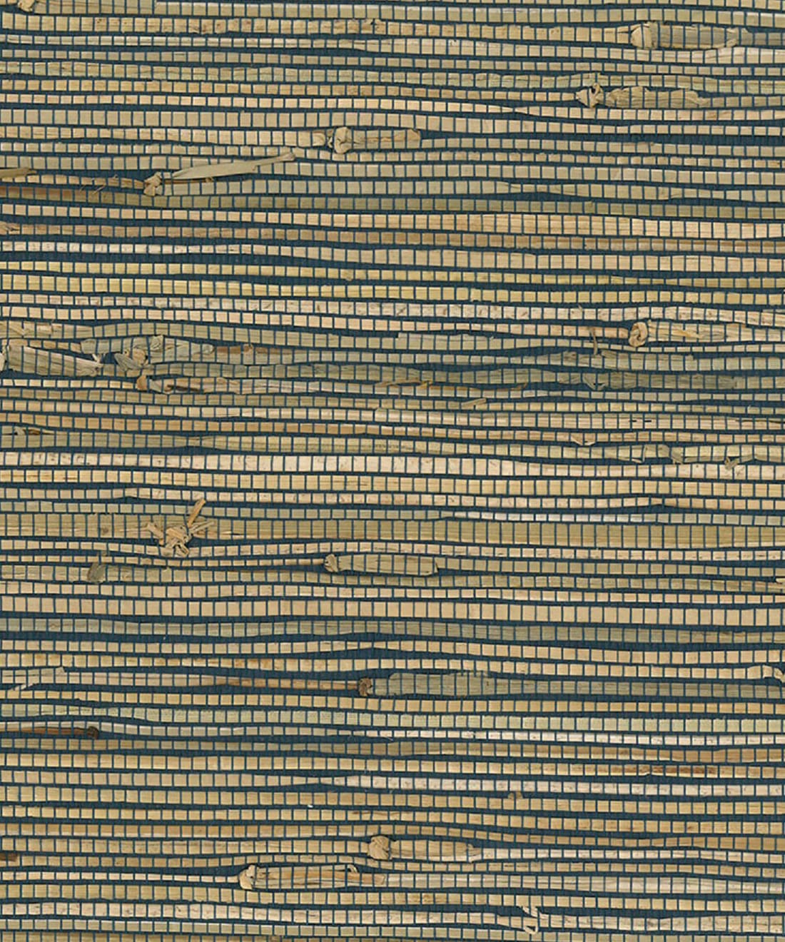 Rushcloth Grasscloth Wallpaper • Grasscloths & Naturals • Blue • Swatch